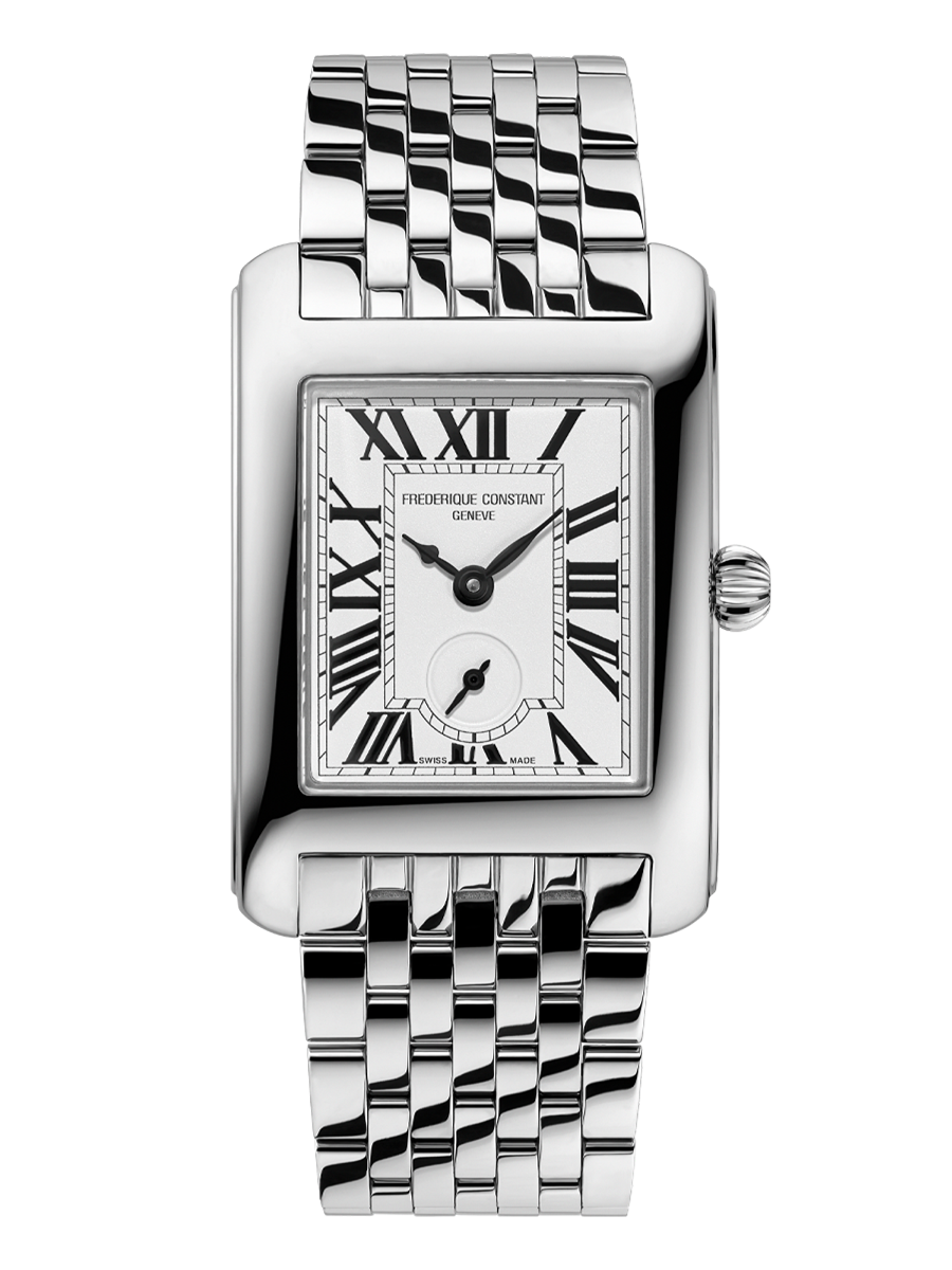 Classics Carrée Small Seconds Watch FC-235S2C6B | Frederique Constant